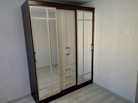 Сборка шкафа-купе с 2 дверями в Видном