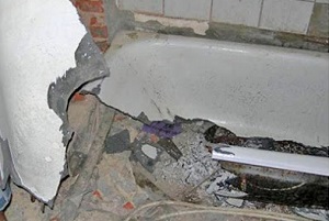 Демонтаж ванны в Видном