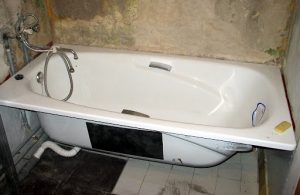 Установка стальной ванны в Видном